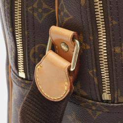 Pre Owned Louis Vuitton Brown Monogram Canvas Reporter GM Shoulder Bag