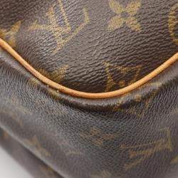 Pre Owned Louis Vuitton Brown Monogram Canvas Reporter GM Shoulder Bag