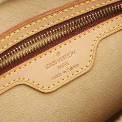 Pre Owned Louis Vuitton Brown Monogram Canvas Looping MM Shoulder Bag