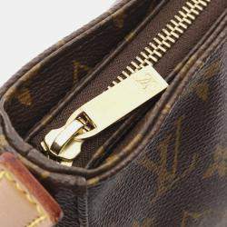 Pre Owned Louis Vuitton Brown Monogram Canvas Looping MM Shoulder Bag