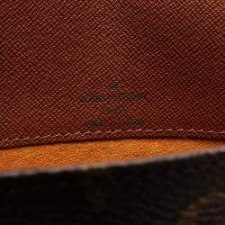 Pre Owned Louis Vuitton Brown Monogram Canvas Musette Salsa Short Strap Shoulder Bag