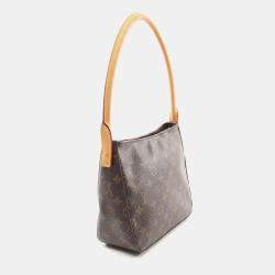 Pre Owned Louis Vuitton Brown Monogram Canvas Looping MM Shoulder Bag
