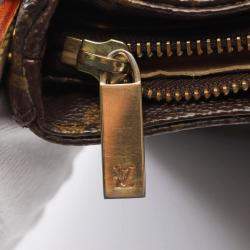 Pre Owned Louis Vuitton Brown Monogram Canvas Looping MM Shoulder Bag