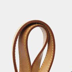 Pre Owned Louis Vuitton Brown Monogram Canvas Cabas piano Shoulder Bag