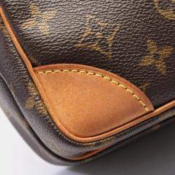 Pre Owned Louis Vuitton Brown Monogram Canvas Amazon Shoulder Bag