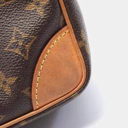 Pre Owned Louis Vuitton Brown Monogram Canvas Amazon Shoulder Bag