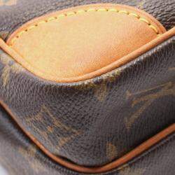 Pre Owned Louis Vuitton Brown Monogram Canvas Amazon Shoulder Bag