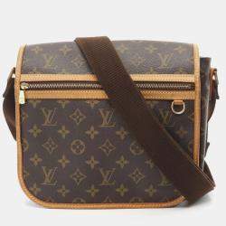 Pre Owned Louis Vuitton Bosphore PM Brown Monogram Canvas Shoulder Bag