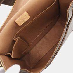 Pre Owned Louis Vuitton Bosphore PM Brown Monogram Canvas Shoulder Bag