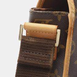 Pre Owned Louis Vuitton Bosphore PM Brown Monogram Canvas Shoulder Bag