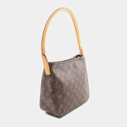 Pre Owned Louis Vuitton Looping MM Brown Monogram Canvas Shoulder Bag
