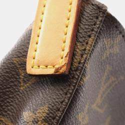 Pre Owned Louis Vuitton Looping MM Brown Monogram Canvas Shoulder Bag