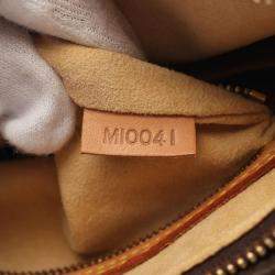 Pre Owned Louis Vuitton Looping MM Brown Monogram Canvas Shoulder Bag