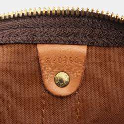 Louis Vuitton Keepall 50 Boston Travel Hand Bag  Monogram Leather