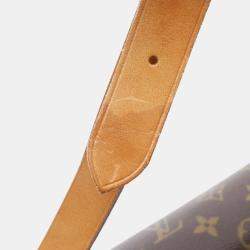 Pre Owned Louis Vuitton Cartouchiere MM Shoulder Crossbody Bag  Monogram Leather