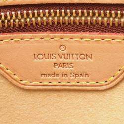 Pre Owned Louis Vuitton Looping GM Brown Monogram Canvas Shoulder Bag