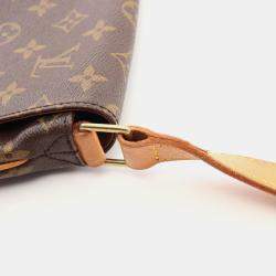 Louis Vuitton Musette Brown Monogram Canvas Crossbody Bag