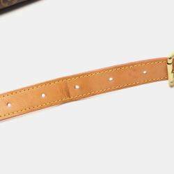 Louis Vuitton Musette Brown Monogram Canvas Crossbody Bag