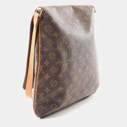 Louis Vuitton Musette Brown Monogram Canvas Crossbody Bag