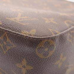 Pre Owned Louis Vuitton Looping MM Shoulder Bag Monogram Canvas Brown
