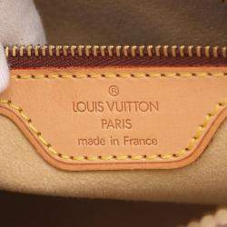 Pre Owned Louis Vuitton Looping MM Shoulder Bag Monogram Canvas Brown