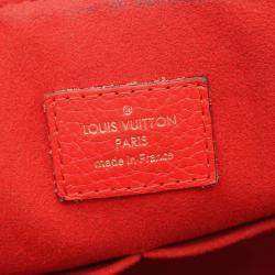 Pre Owned Louis Vuitton Retiro PM Hand Shoulder Crossbody Bag Monogram Coquelicot