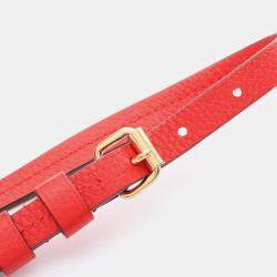 Pre Owned Louis Vuitton Retiro PM Hand Shoulder Crossbody Bag Monogram Coquelicot