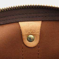 Louis Vuitton Keepall 60 Brown Monogram Canvas Boston Bag