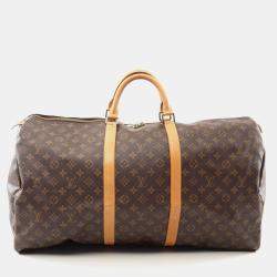Louis Vuitton Keepall 60 Brown Monogram Canvas Boston Bag