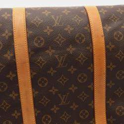 Louis Vuitton Keepall 60 Brown Monogram Canvas Boston Bag