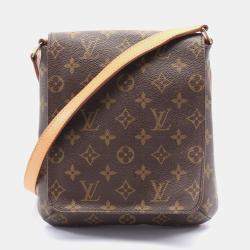 Pre Owned Louis Vuitton Mustette Salsa Long Strap Shoulder Crossbody Bag Monogram