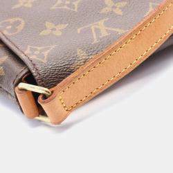 Pre Owned Louis Vuitton Mustette Salsa Long Strap Shoulder Crossbody Bag Monogram
