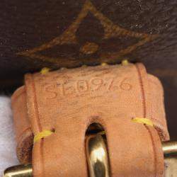 Pre Owned Louis Vuitton Bel Air 2Way Shoulder Handbag Monogram Brown