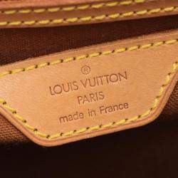 Pre Owned Louis Vuitton Bel Air 2Way Shoulder Handbag Monogram Brown