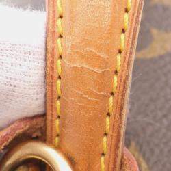 Pre Owned Louis Vuitton Bel Air 2Way Shoulder Handbag Monogram Brown