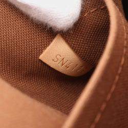 Pre Owned Louis Vuitton Alma Brown Monogram Canvas Top Handle Bag
