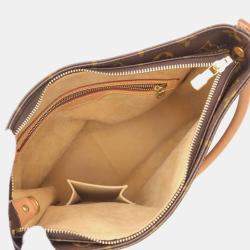 Pre Owned Louis Vuitton Looping GM Brown Monogram Canvas Shoulder Bag