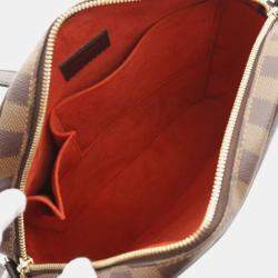 Pre Owned Louis Vuitton Ipanema GM Brown Damier Ebene Canvas Shoulder Bag