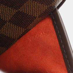 Pre Owned Louis Vuitton Ipanema GM Brown Damier Ebene Canvas Shoulder Bag