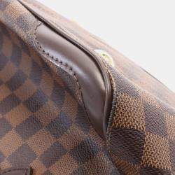 Pre Owned Louis Vuitton Verona PM Brown Damier Ebene Canvas Shoulder Bag