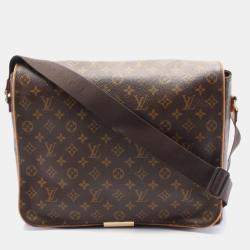 Pre Owned Louis Vuitton Abbesses Brown Monogram Canvas Messenger Bag