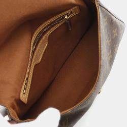 Pre Owned Louis Vuitton Looping Mini Brown Monogram Canvas Handbag