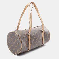 Louis Vuitton Papillon 30 Brown Monogram Canvas Shoulder Bag