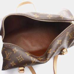 Louis Vuitton Papillon 30 Brown Monogram Canvas Shoulder Bag