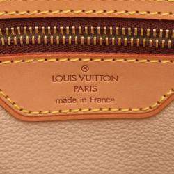 Pre Owned Louis Vuitton Bucket PM Brown Monogram Canvas Tote Bag