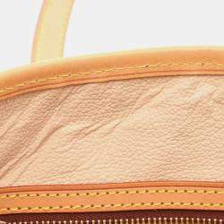 Pre Owned Louis Vuitton Bucket PM Brown Monogram Canvas Tote Bag