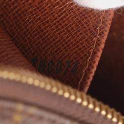 Pre Owned Louis Vuitton Cite MM Brown Monogram Canvas Shoulder Bag