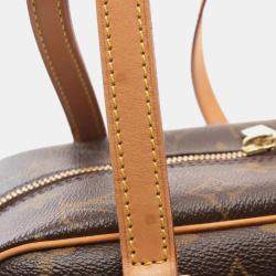 Pre Owned Louis Vuitton Cite MM Brown Monogram Canvas Shoulder Bag
