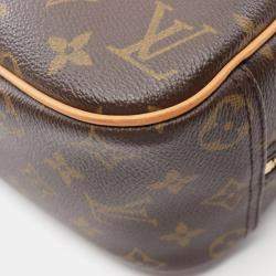 Louis Vuitton Trouville Brown Monogram Canvas Handbag