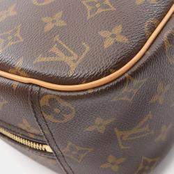 Louis Vuitton Trouville Brown Monogram Canvas Handbag